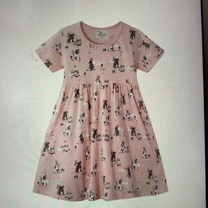 Jumping Meters Girls Summer dress w bunnies Sz 4T